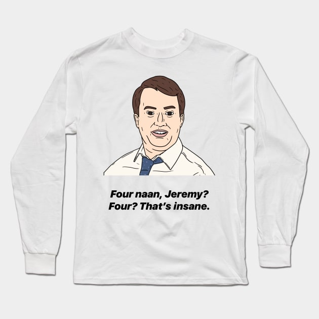 MARK CORRIGAN | FOUR NAAN Long Sleeve T-Shirt by tommytyrer